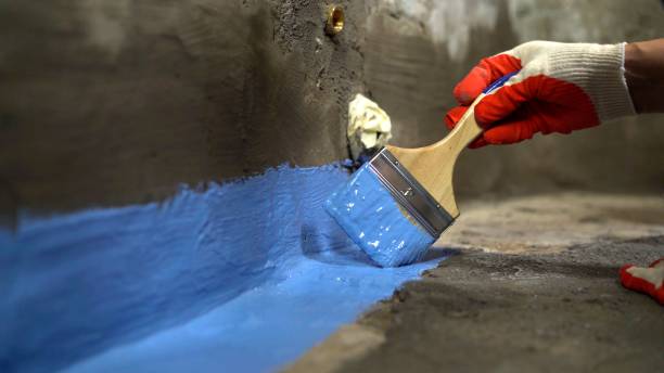 SJ Waterproofing Pros commercial waterproofing team near Ovid, MI